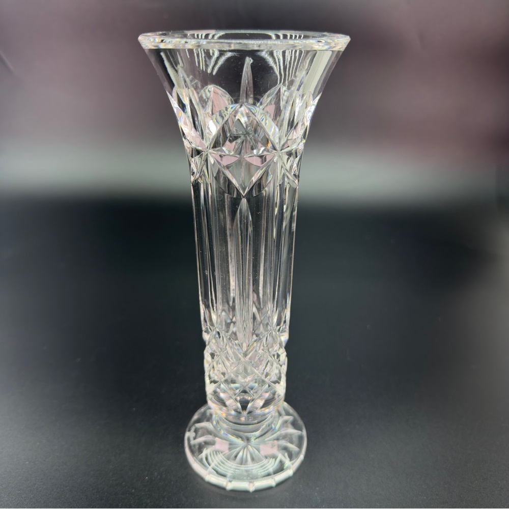 Waterford Crystal Balmoral Pattern Bud Vase